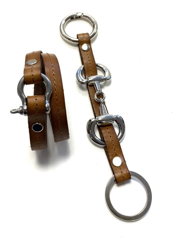 Horse Bit Key Chain